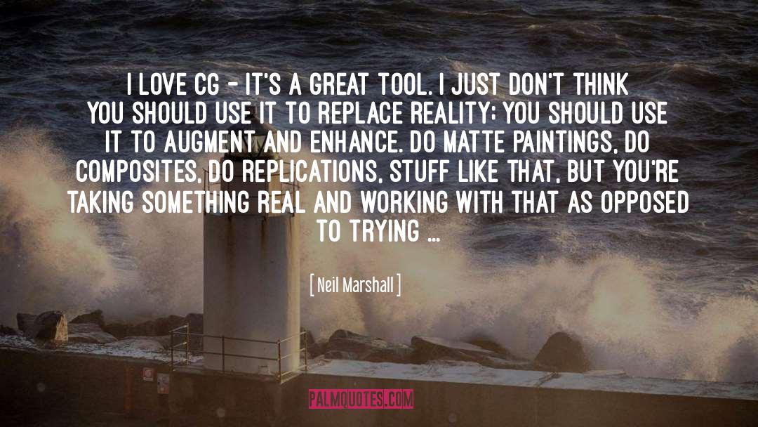 Arnegger Paintings quotes by Neil Marshall