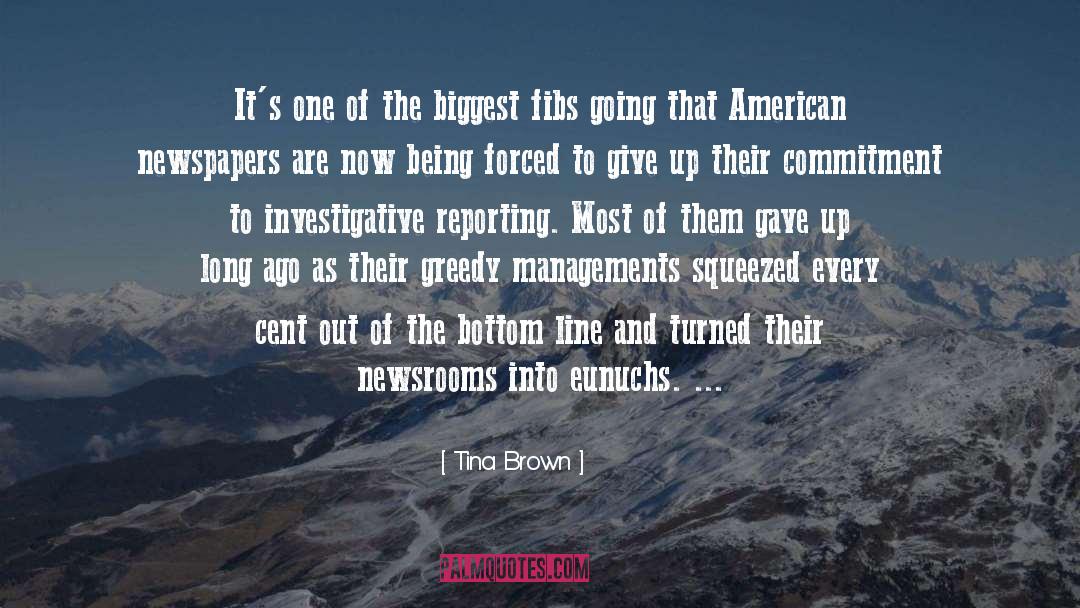 Arnice Brown quotes by Tina Brown