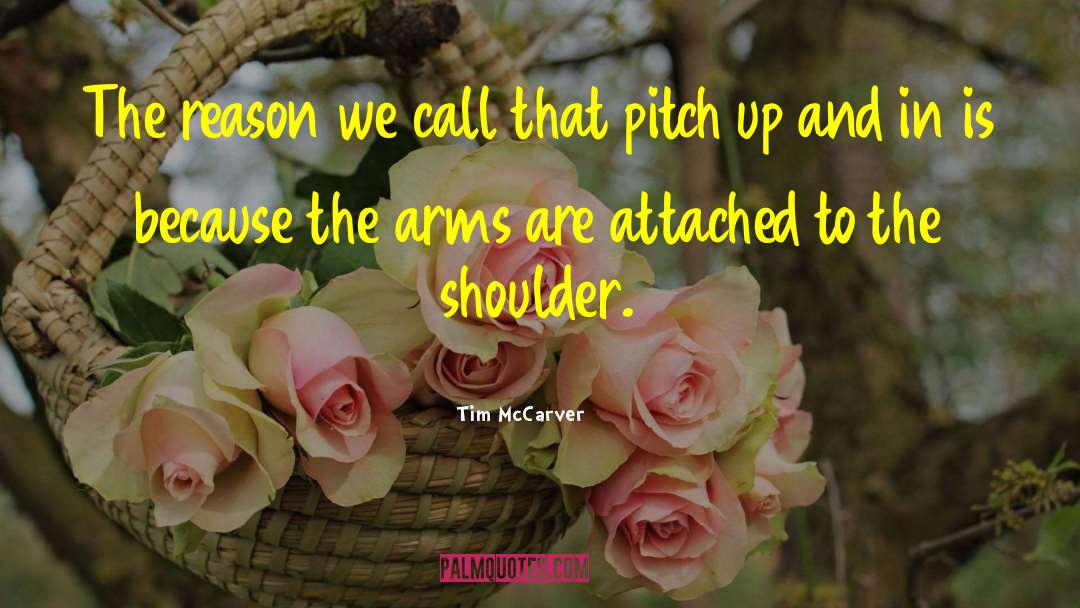 Arnzen Arms quotes by Tim McCarver