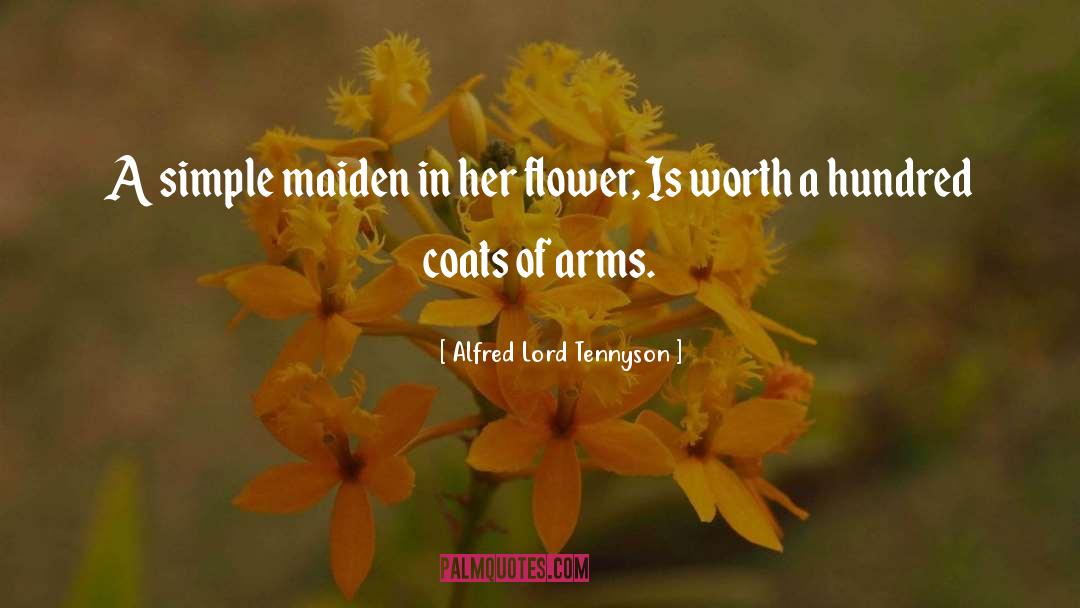 Arnzen Arms quotes by Alfred Lord Tennyson