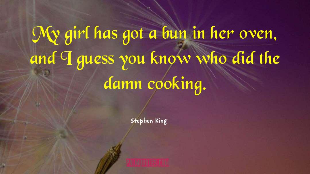 Aromatics In Cooking quotes by Stephen King