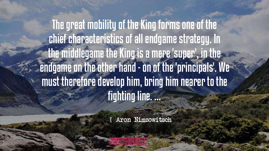 Aron quotes by Aron Nimzowitsch