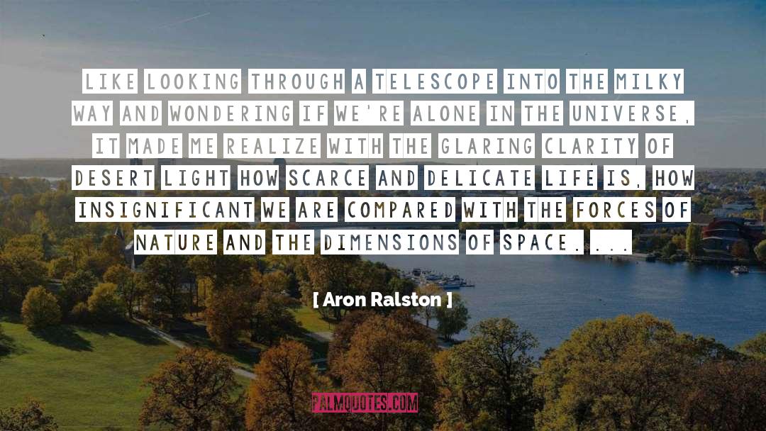 Aron quotes by Aron Ralston