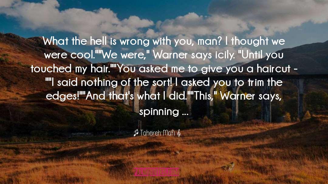 Aron Warner quotes by Tahereh Mafi