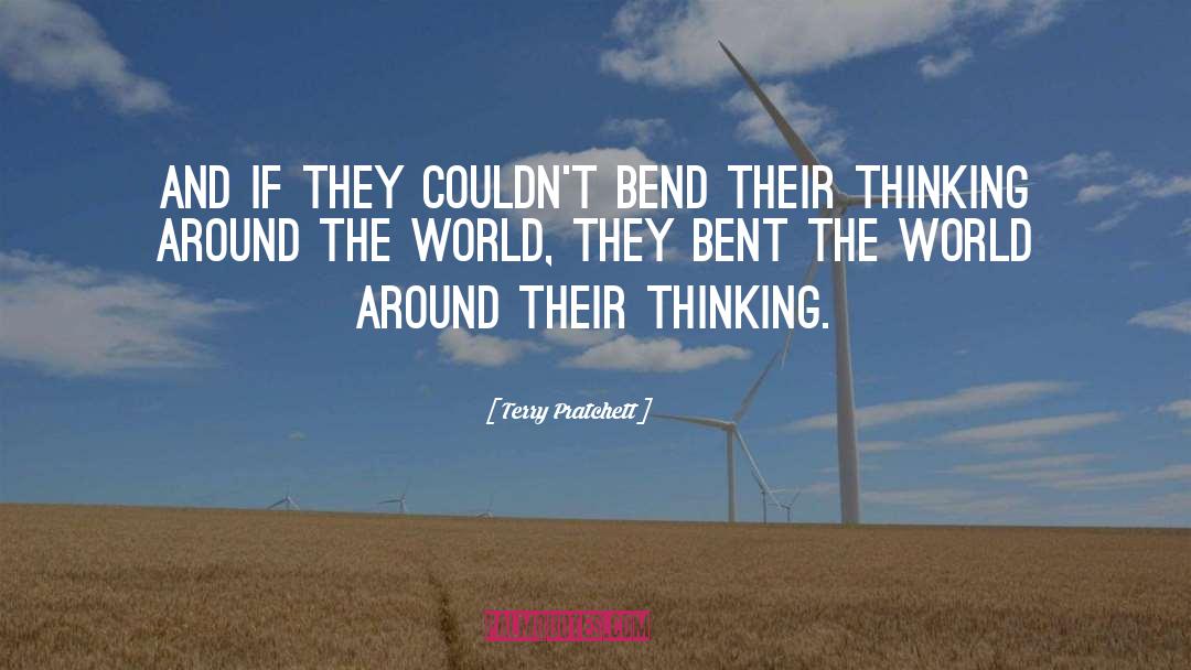 Around quotes by Terry Pratchett