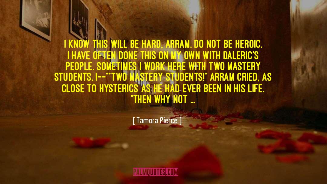 Arram Draper quotes by Tamora Pierce