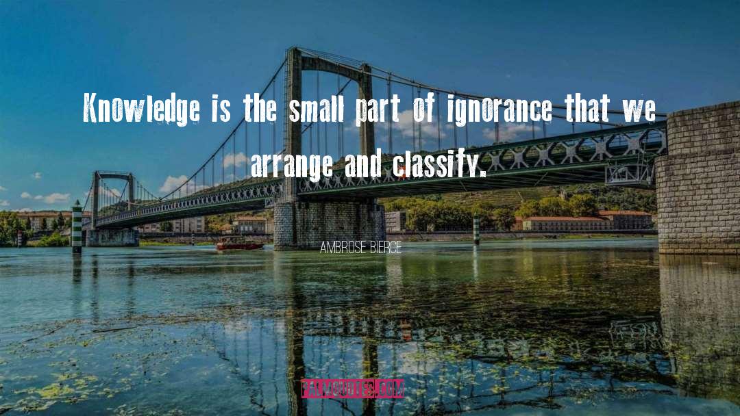 Arrange quotes by Ambrose Bierce