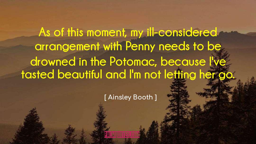 Arrangement quotes by Ainsley Booth