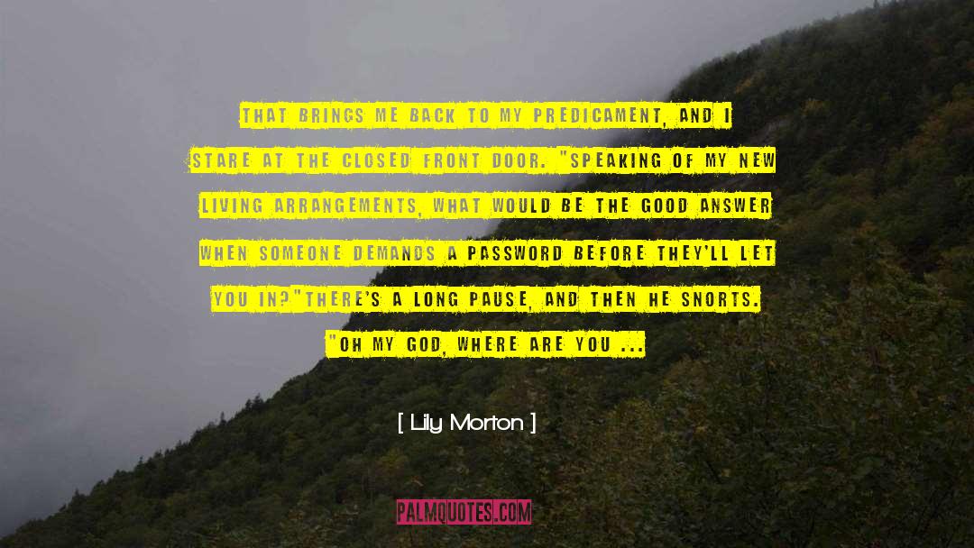 Arrangements quotes by Lily Morton