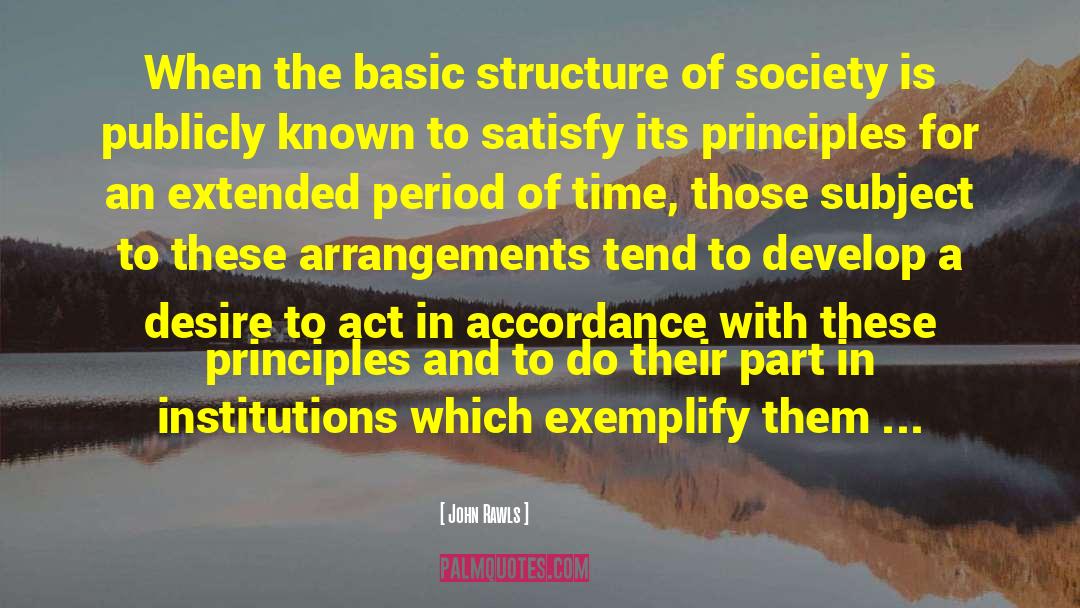 Arrangements quotes by John Rawls