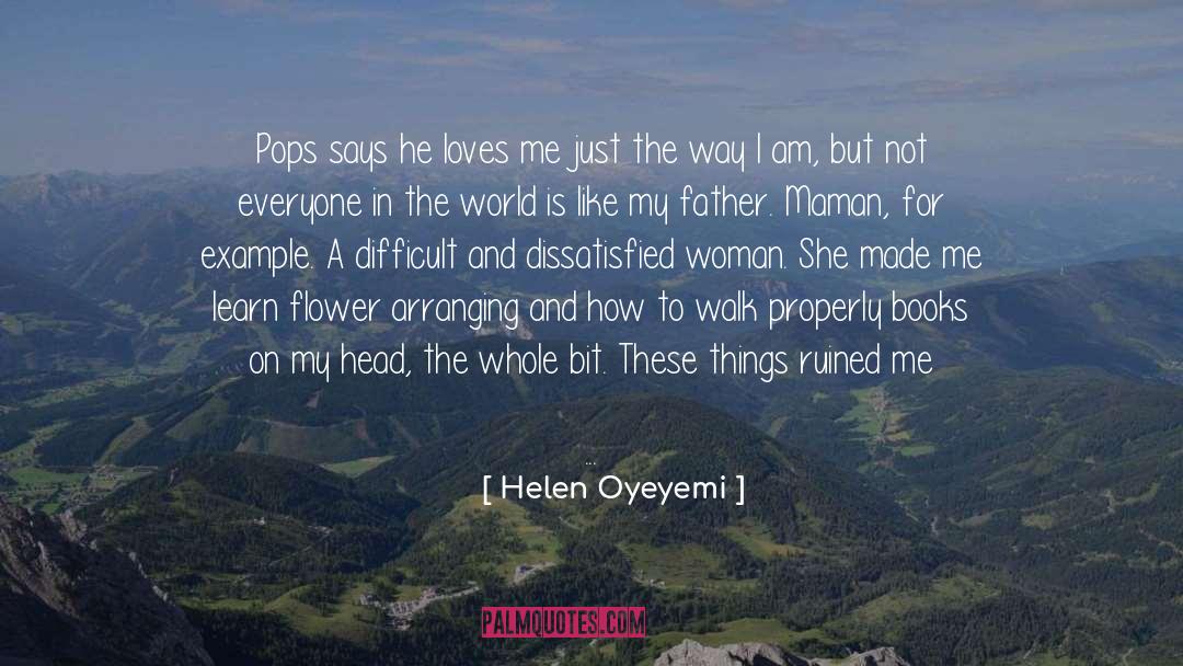 Arranging quotes by Helen Oyeyemi