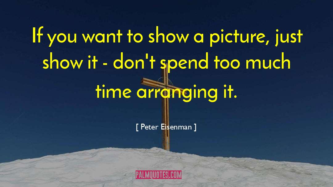 Arranging quotes by Peter Eisenman