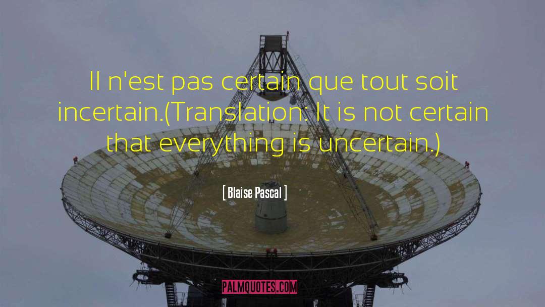Arrenderti Translation quotes by Blaise Pascal