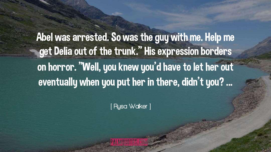 Arrested quotes by Rysa Walker