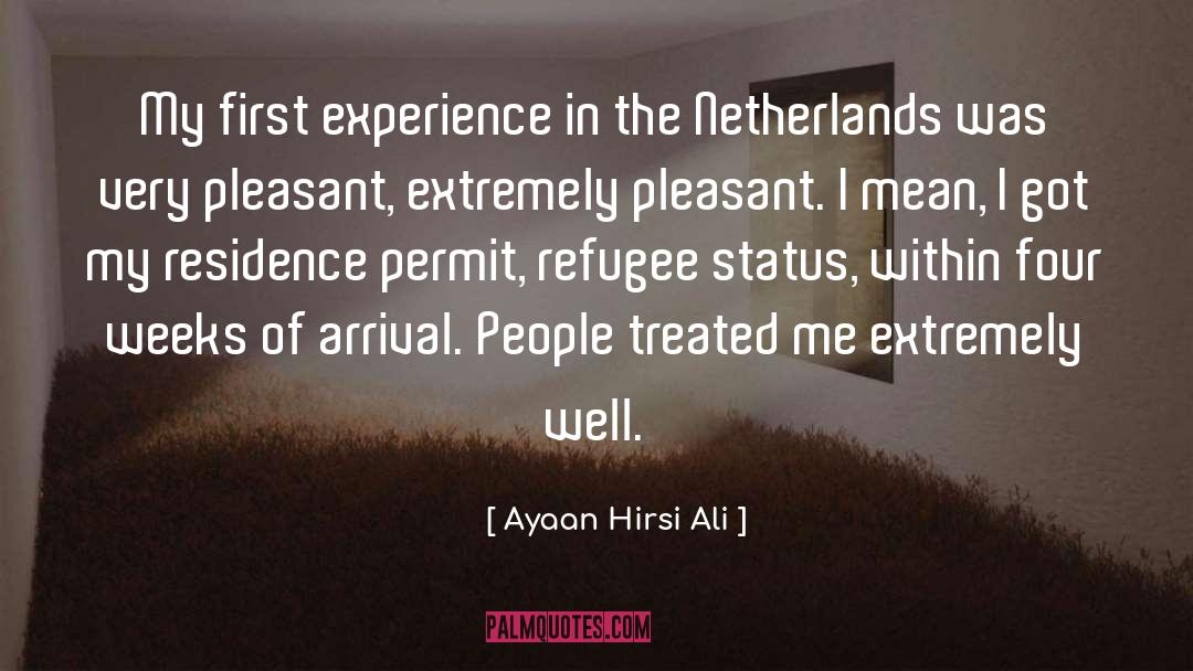 Arrivals quotes by Ayaan Hirsi Ali