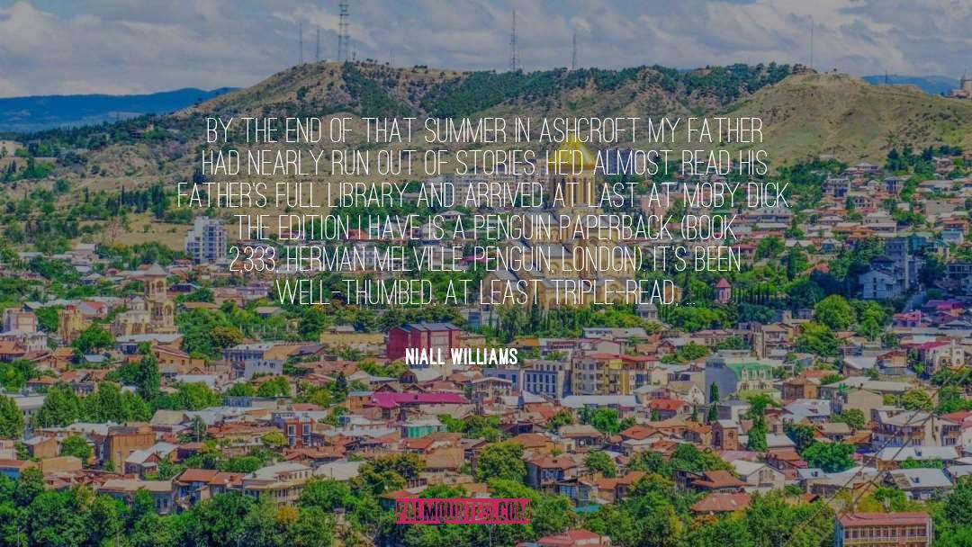 Arrived quotes by Niall Williams