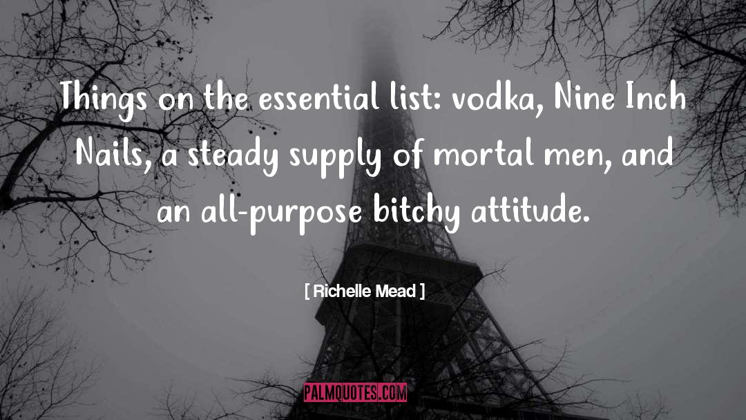 Arrogance And Attitude quotes by Richelle Mead