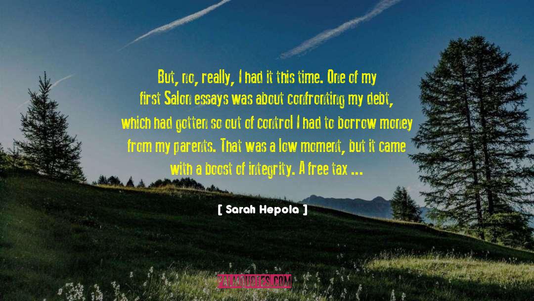 Arrojo Salon quotes by Sarah Hepola