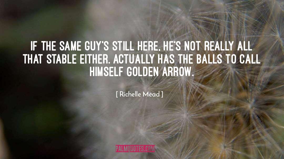 Arrow quotes by Richelle Mead