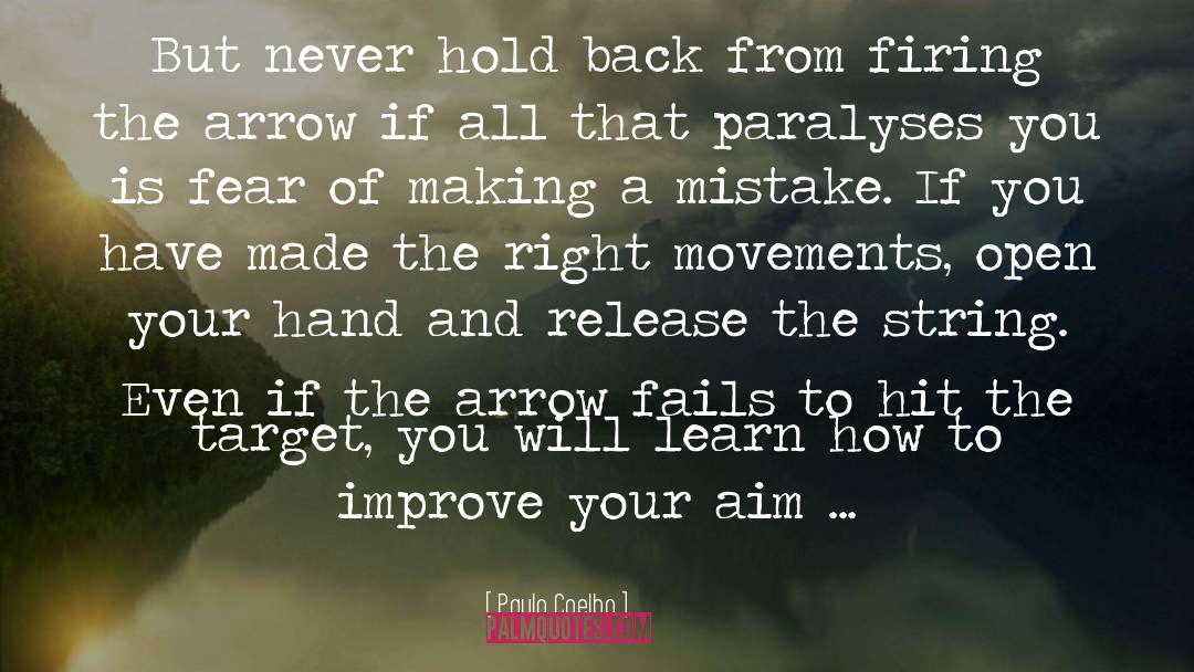 Arrow quotes by Paulo Coelho
