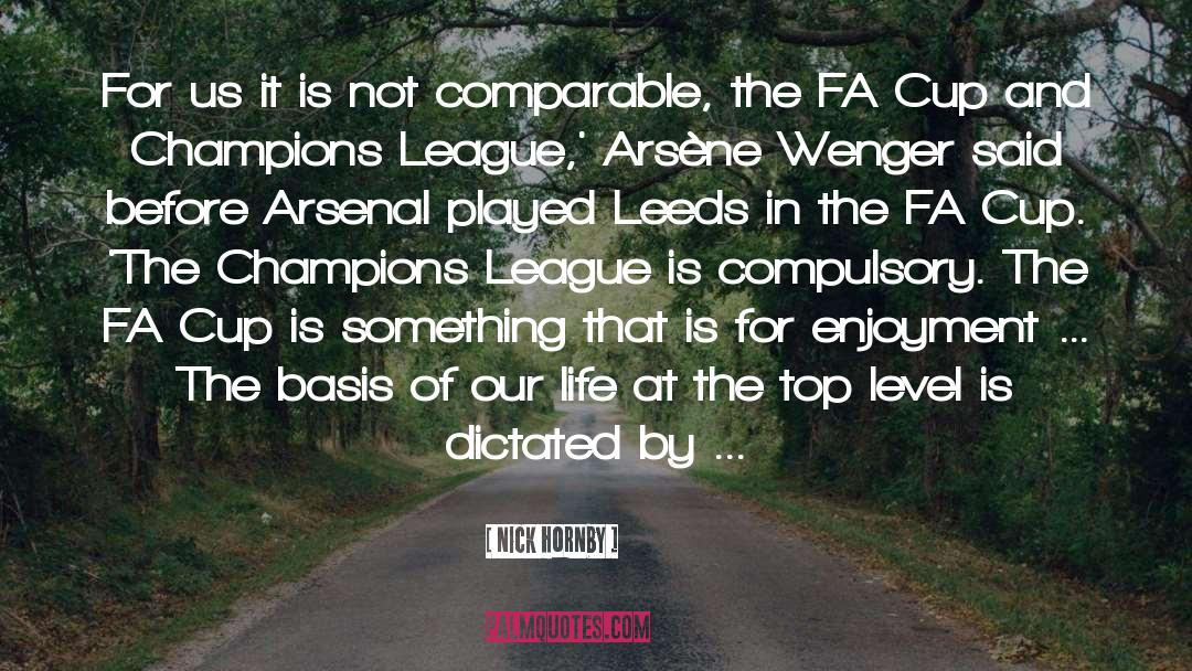 Arsenal At Springfield quotes by Nick Hornby