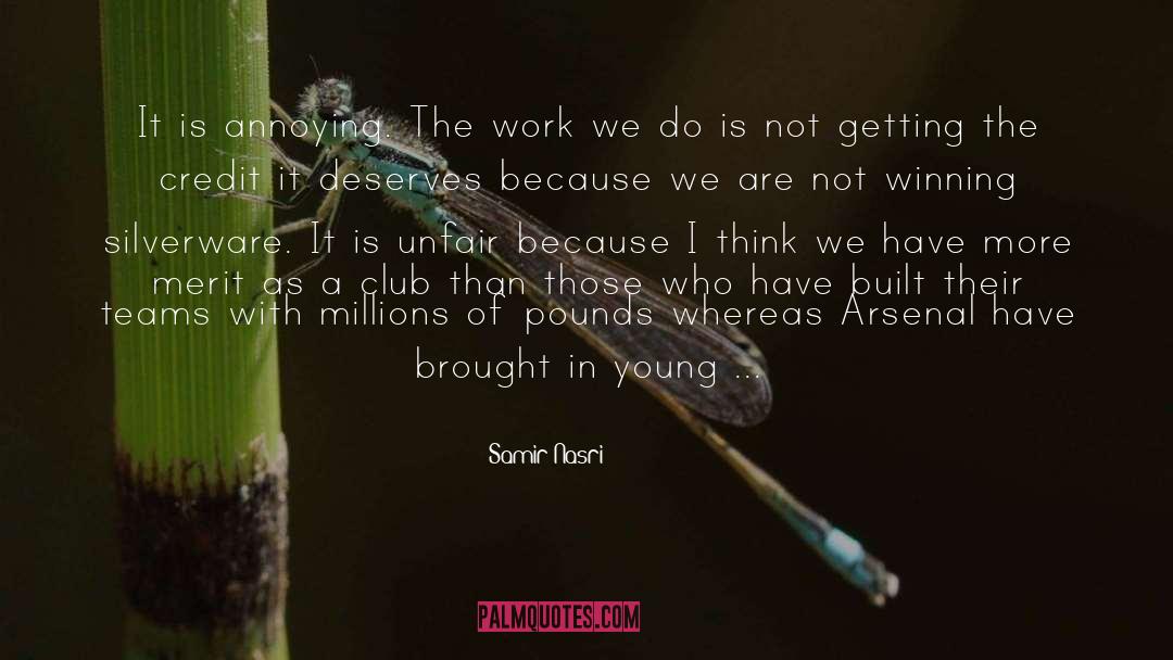 Arsenal quotes by Samir Nasri