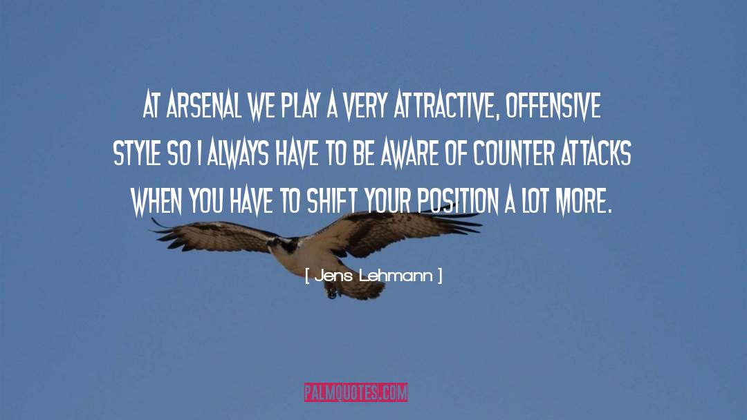 Arsenal quotes by Jens Lehmann