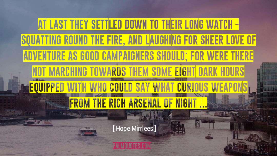 Arsenal quotes by Hope Mirrlees