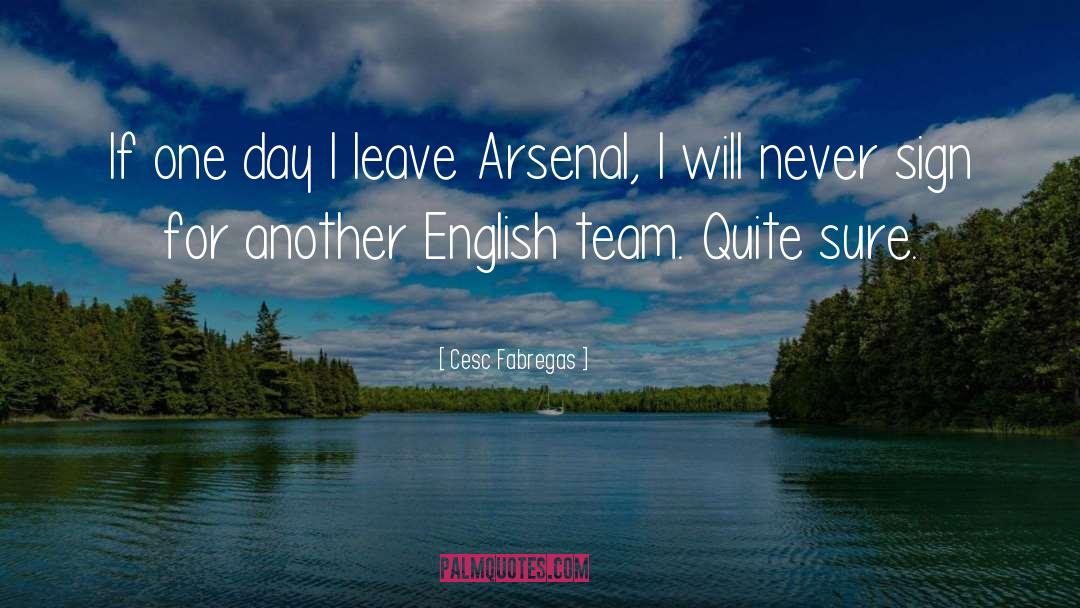 Arsenal quotes by Cesc Fabregas
