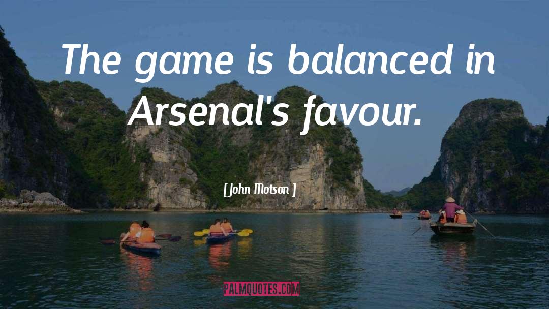 Arsenals quotes by John Motson