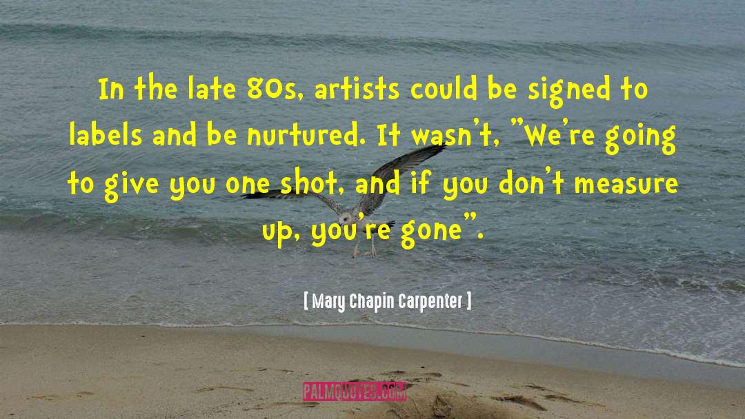 Art And Artists quotes by Mary Chapin Carpenter