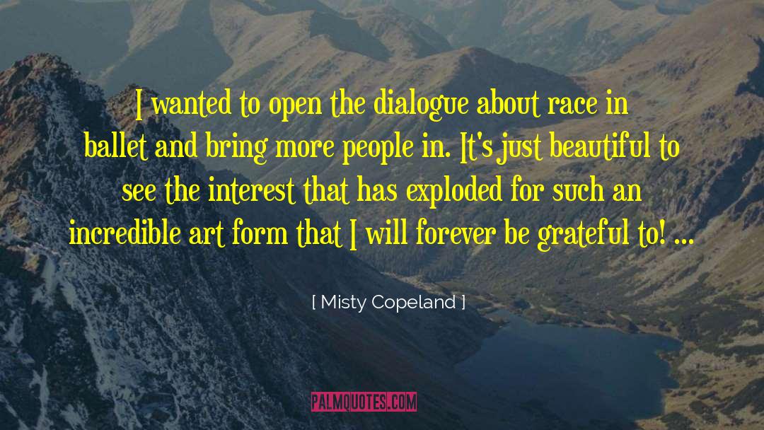Art And Culture quotes by Misty Copeland