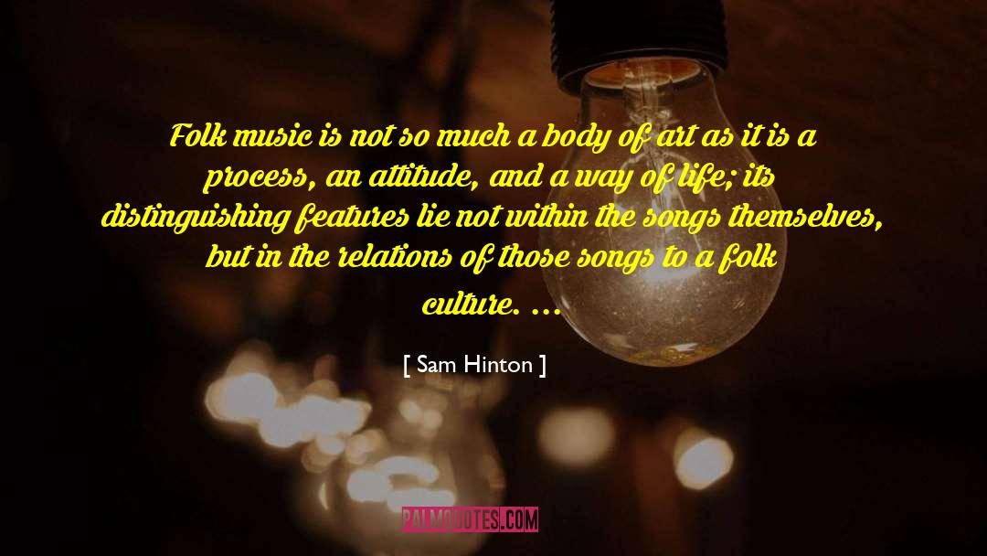 Art And Lies quotes by Sam Hinton