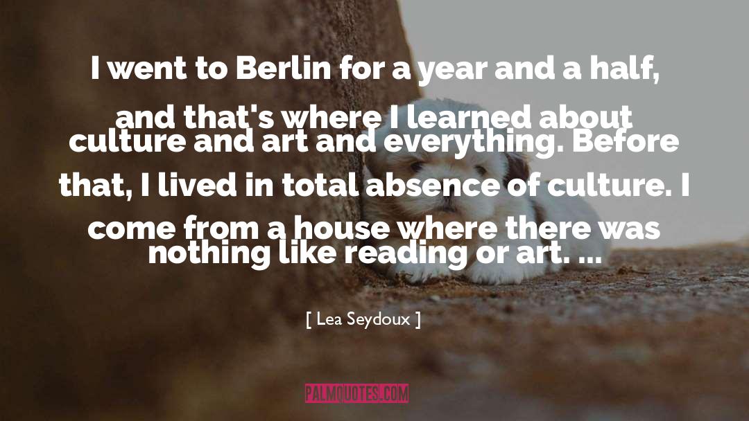 Art And Madness quotes by Lea Seydoux