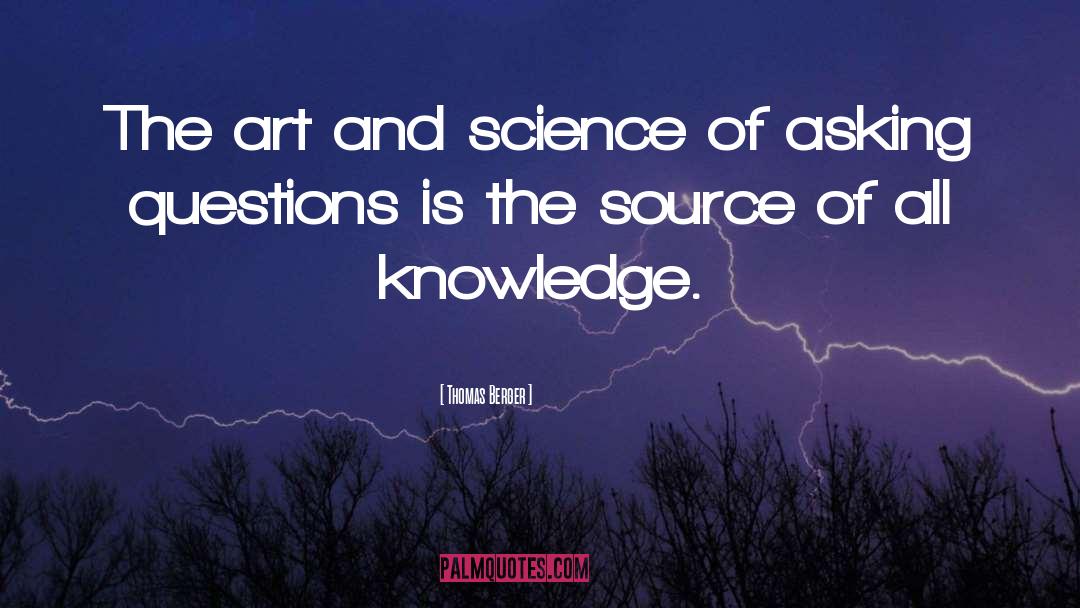 Art And Science quotes by Thomas Berger