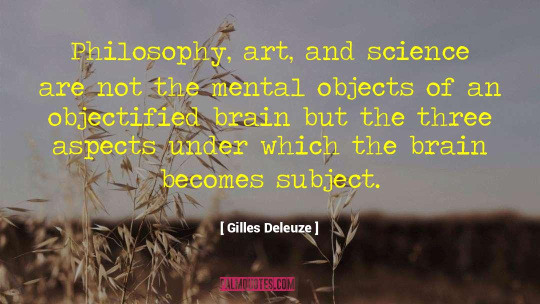 Art And Science quotes by Gilles Deleuze