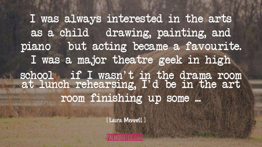 Art Appreciation quotes by Laura Mennell