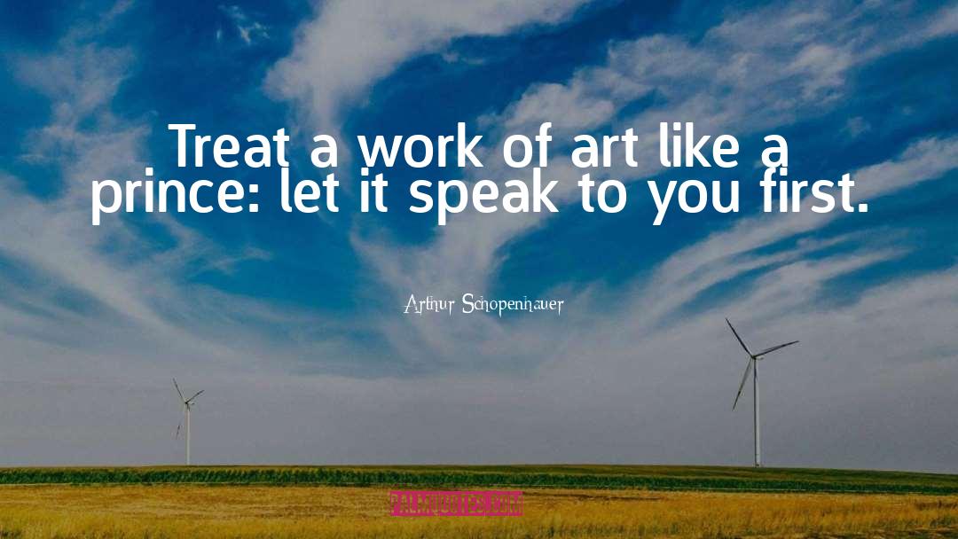 Art Appreciation quotes by Arthur Schopenhauer