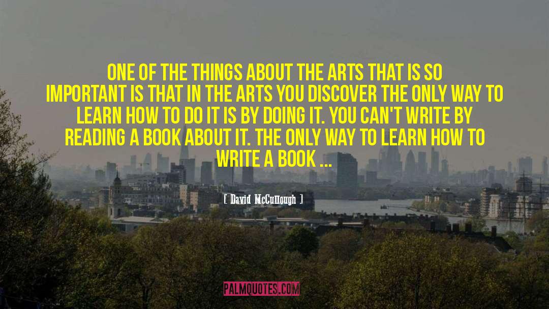 Art Book quotes by David McCullough