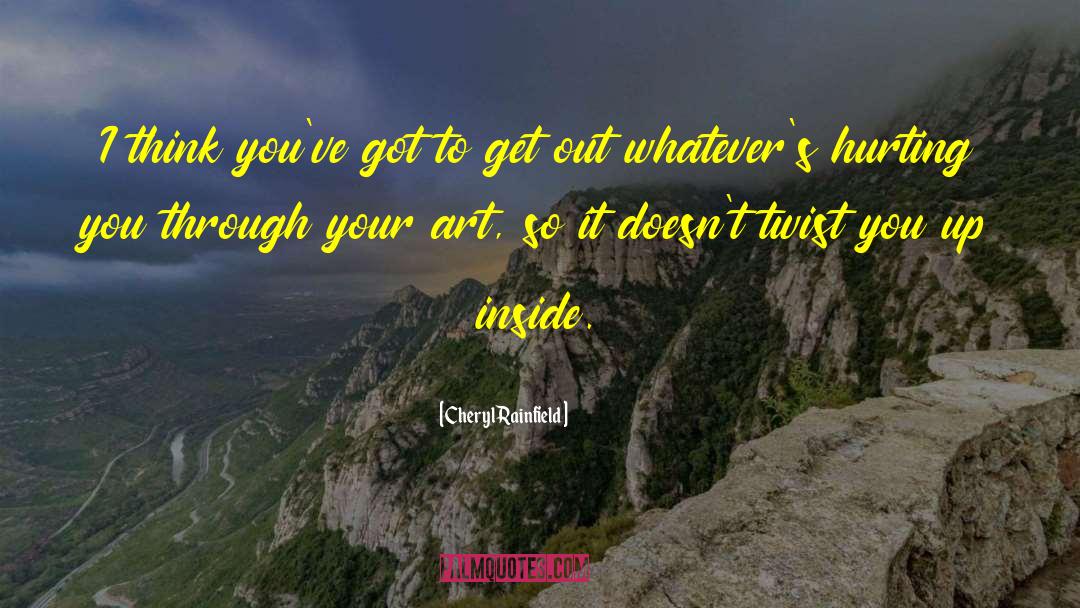 Art Collection quotes by Cheryl Rainfield