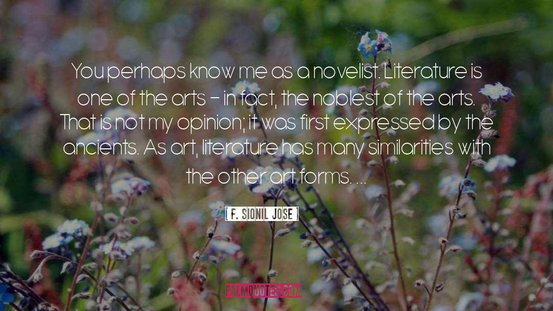 Art Collection quotes by F. Sionil Jose