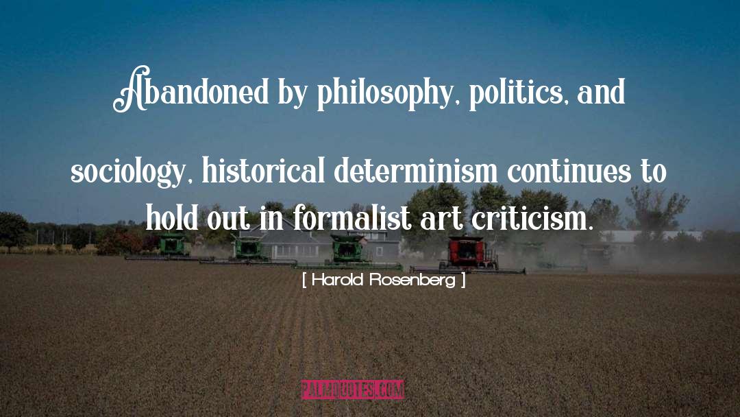 Art Criticism quotes by Harold Rosenberg