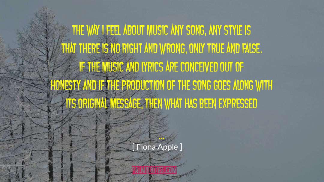 Art Direction quotes by Fiona Apple