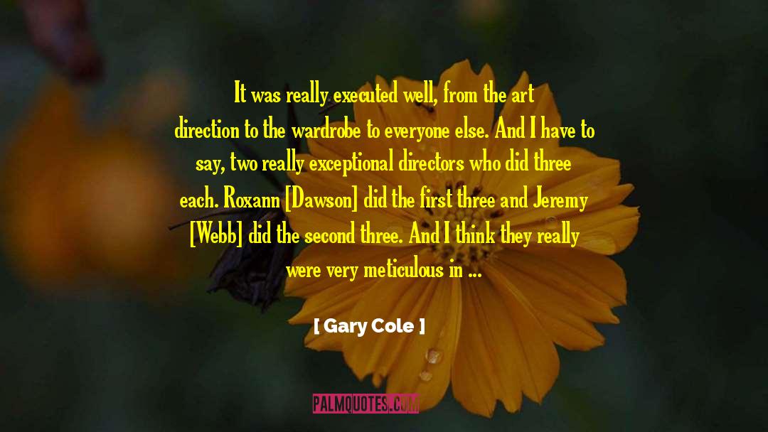 Art Direction quotes by Gary Cole