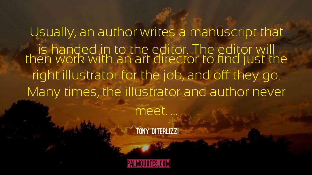 Art Director quotes by Tony DiTerlizzi