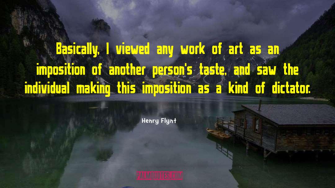 Art Director quotes by Henry Flynt