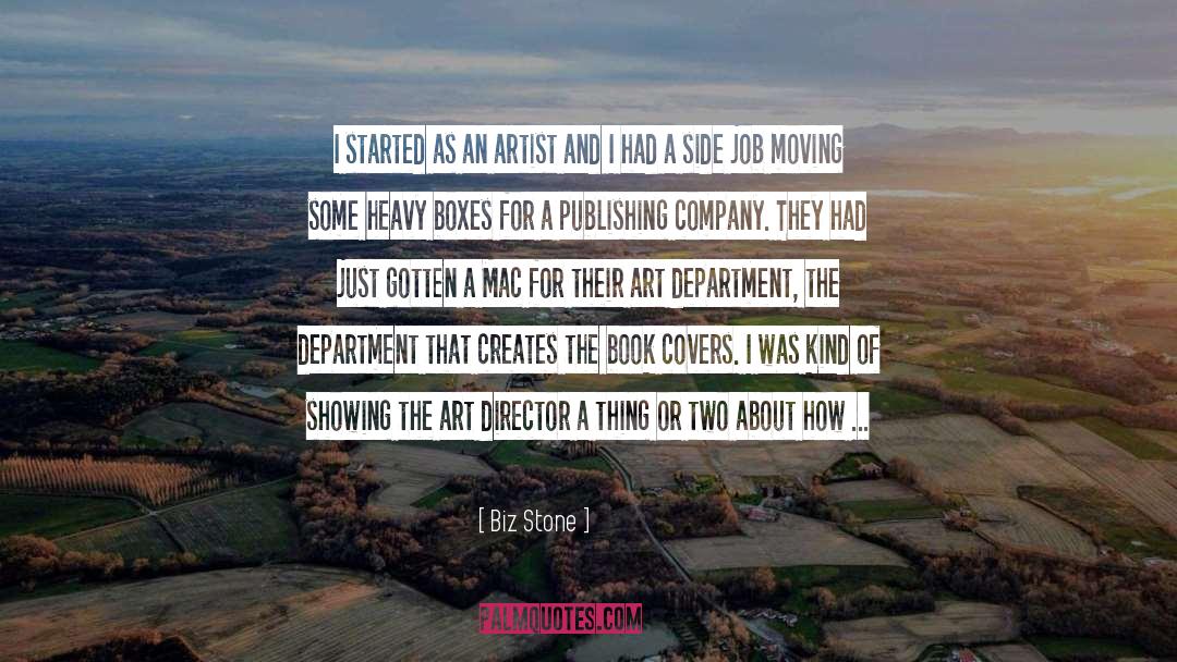Art Director quotes by Biz Stone