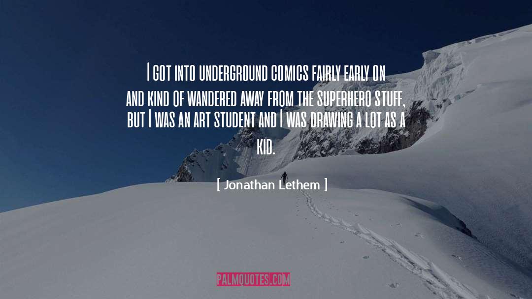 Art Drawing quotes by Jonathan Lethem