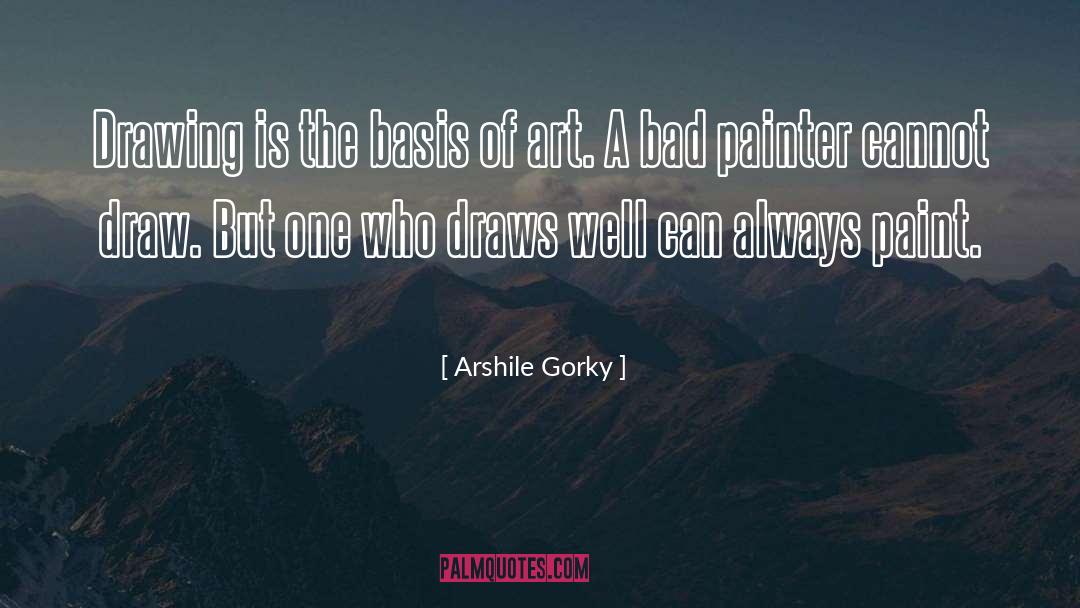 Art Drawing quotes by Arshile Gorky