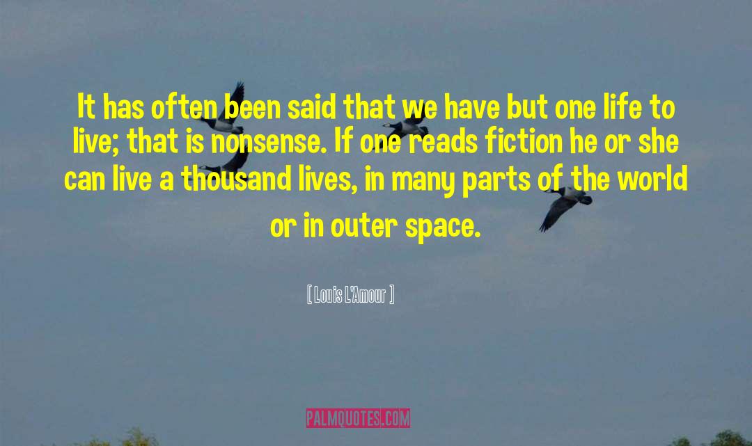 Art In Fiction quotes by Louis L'Amour